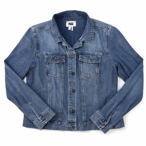 Paige Blue Denim Jacket - Size L